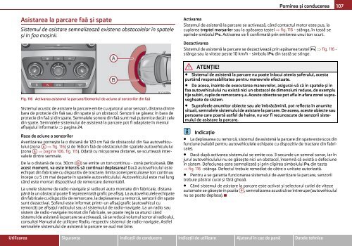 ŠKODA Octavia MANUAL DE UTILIZARE - Media Portal - Škoda Auto