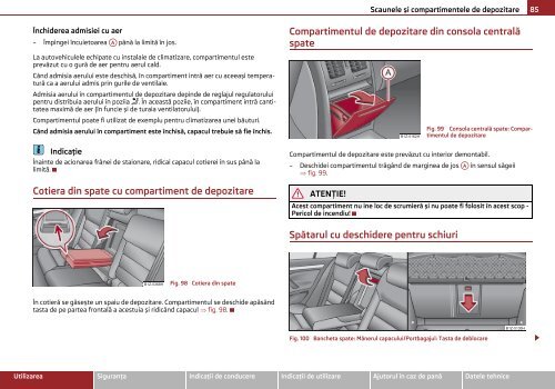 ŠKODA Octavia MANUAL DE UTILIZARE - Media Portal - Škoda Auto