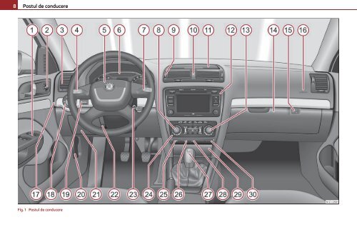 ŠKODA Octavia MANUAL DE UTILIZARE - Media Portal - Škoda Auto