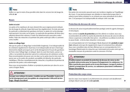 ŠkodaOctavia NOTICE D'UTILISATION - Media Portal