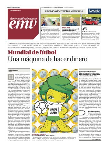 Una máquina de hacer dinero - Levante-EMV