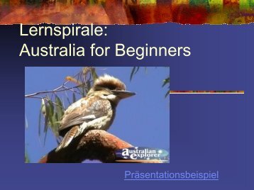 Australia for Beginners