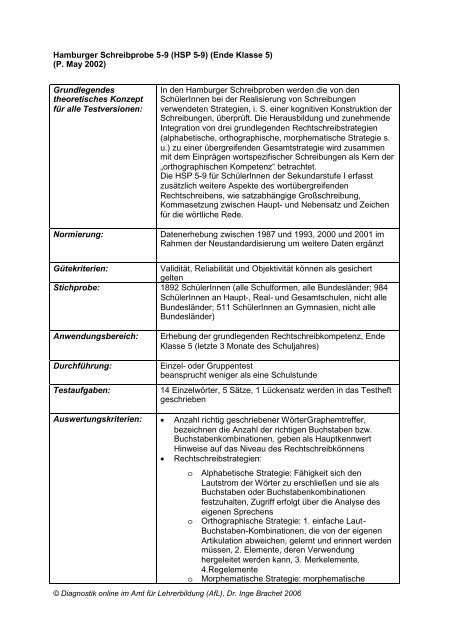 Hsp Auswerten Anleitung Schnellstart Anleitung UODP Hsp Auswerten Anleitung Schnellstart Anleitung UODP