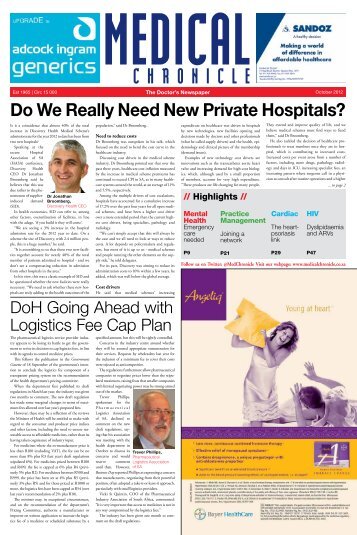 October 2012 - Medical Chronicle