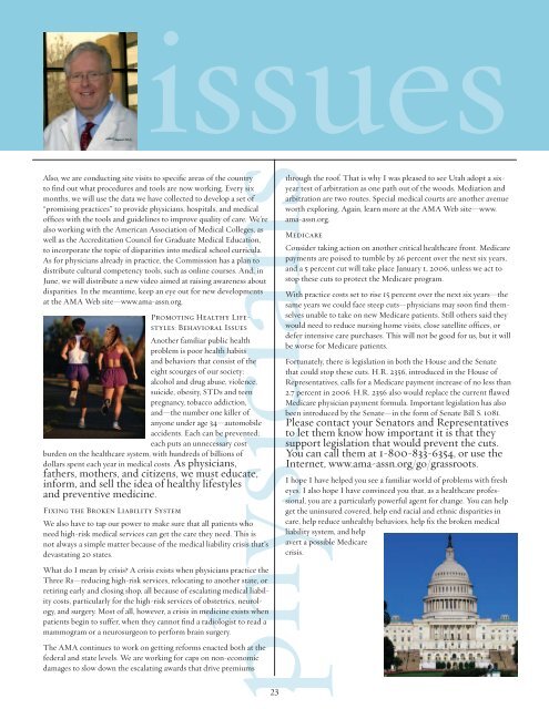 2005 Centennial Issue - University of Utah - School of Medicine