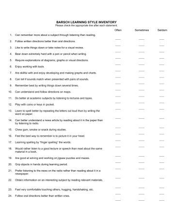 Image result for learning styles test