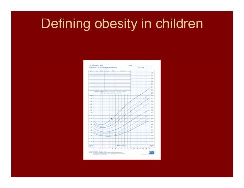 Childhood Obesity, Problems and Solutions - University of Utah ...