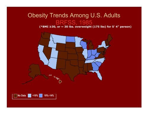 Childhood Obesity, Problems and Solutions - University of Utah ...