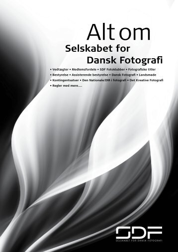 SDF-udland - Selskabet for Dansk Fotografi