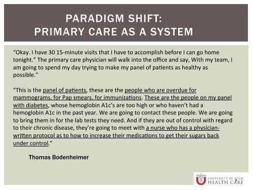 Slides - University of Utah - School of Medicine