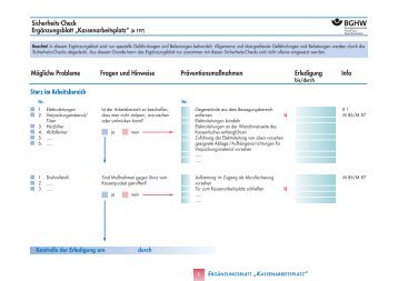 Kassenarbeitsplatz - Medienangebot der Sparte Einzelhandel