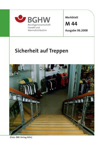 M 44 Sicherheit auf Treppen