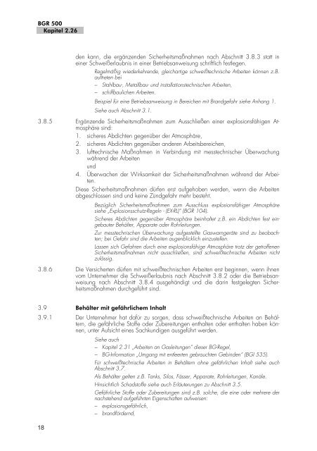 Betreiben von Arbeitsmitteln - Berufsgenossenschaft Handel und ...