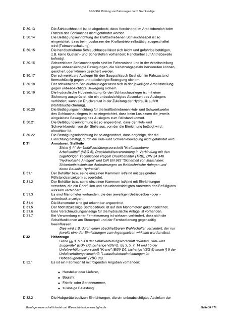 Prüfung von Fahrzeugen durch Sachkundige