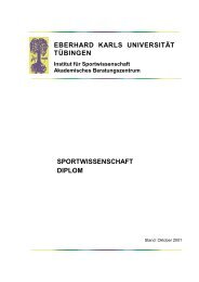 studienfuehrer-diplom (alt).pdf - Universität Tübingen