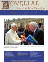 Issue no. 6 July, 2010 - Centre for Medieval Studies - University of ...