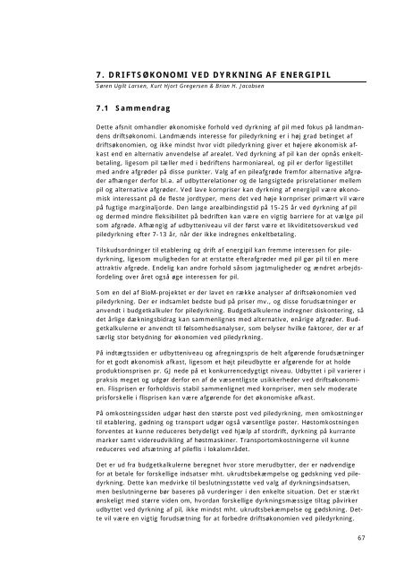 EVALUERINGSRAPPORT PIL - AgroTech