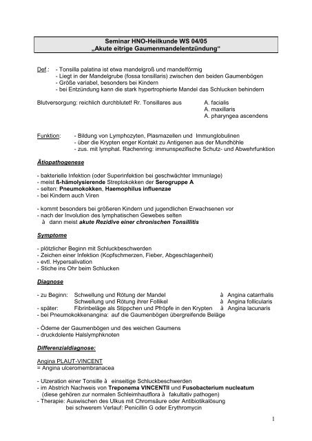 Amoxicillin Für Angina