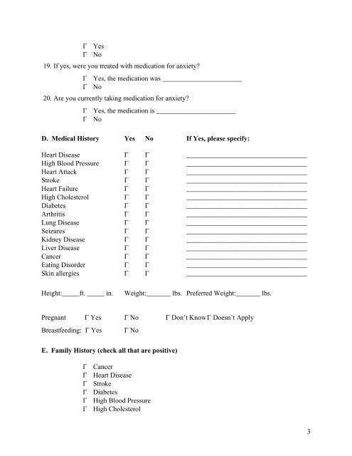 Creighton's Smoking Cessation Assessment - Creighton University ...