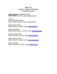 Nucleic Acid Biology