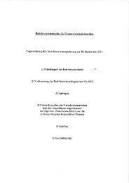 1) Mitteilungen der Bezirksvorsteherin À'l - Die Grünen Meidling