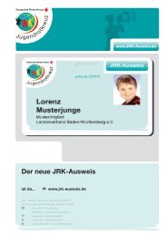 Der neue JRK-Ausweis - mein-jrk.de