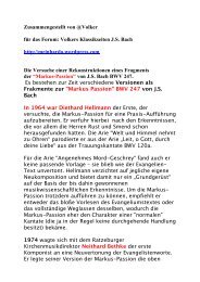 PDF-Rekonstruktionen der _Markus Passion_ J.S. Bach - Volkers ...