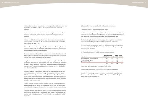 Annual Report 2009 - melitta.info