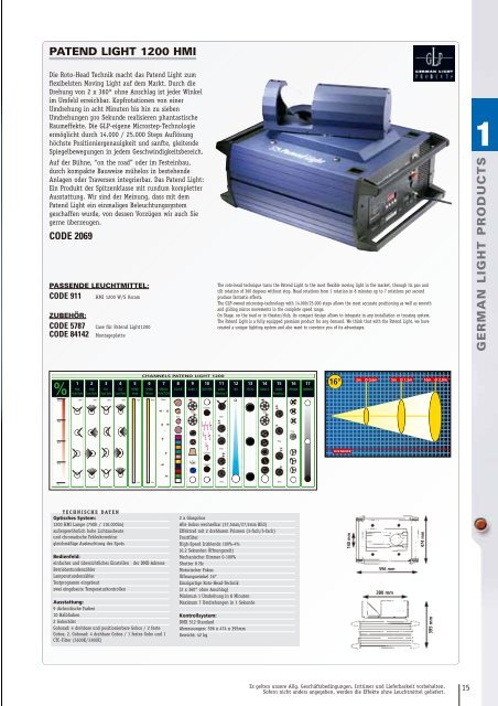 GLP Produkte /Scanner-Movings - Meinzer-Media.DE