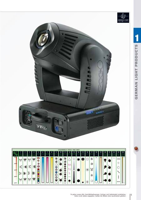 GLP Produkte /Scanner-Movings - Meinzer-Media.DE