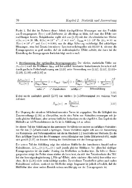 Photoelektron-Photoion-Koinzidenz- spektroskopie mit ...