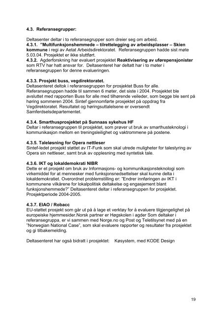 Årsmelding 2004 (PDF) - Bufetat