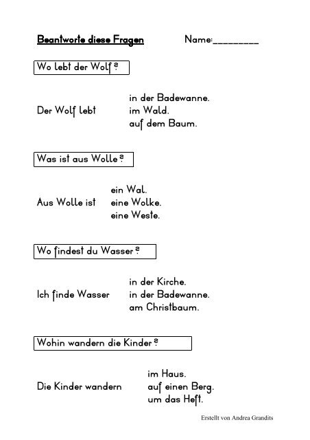 Fragen beantworten - Kontrollblatt (PDF-Datei) - member