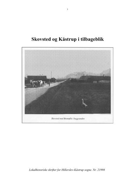 Skovsted og Kåstrup i tilbageblik - Thisted Museum