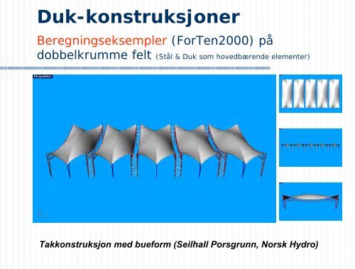 Duk-konstruksjoner