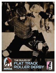 The Rules of Flat Track Roller Derby - Men's Roller Derby Association