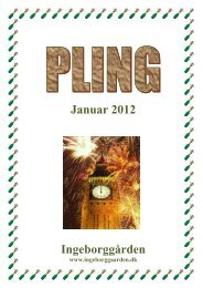 rende mandag den 11. juni 2012 kl. 17.00 - Ingeborggården
