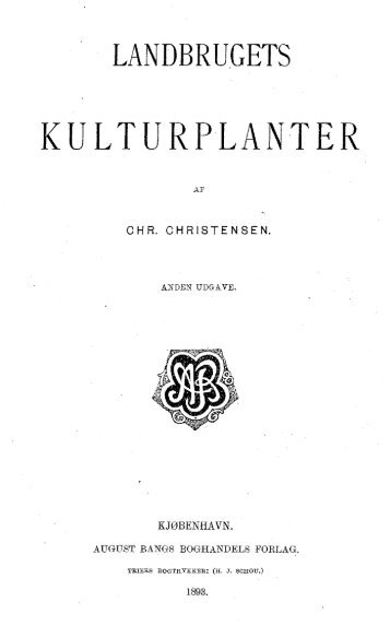 Kulturplanter.dk