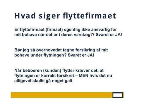 Informationsmøde muligheder for forsikring - Domea