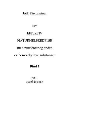 Effektiv Naturhelbredelse Bind 1 - MayDay