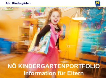 portfolio im kindergarten