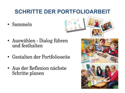 portfolio im kindergarten