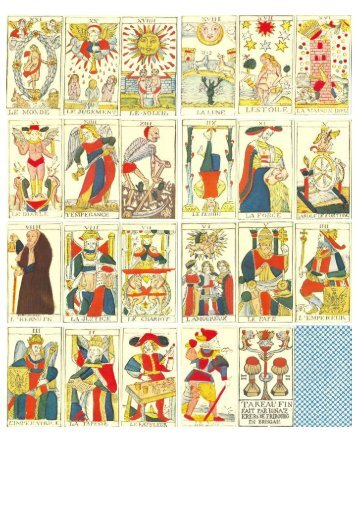 Tarot de Marseille / Ignaz Krebs, Freiburg im Breisgau / Piatnik (pdf ...