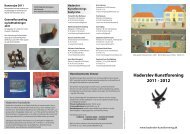 Haderslev Kunstforening 2011 - 2012 - Kulturfokus