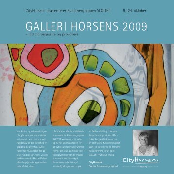 Galleri Horsens 2009 - Horsens Kunstforening