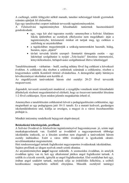 Pedagógiai Program - Upc