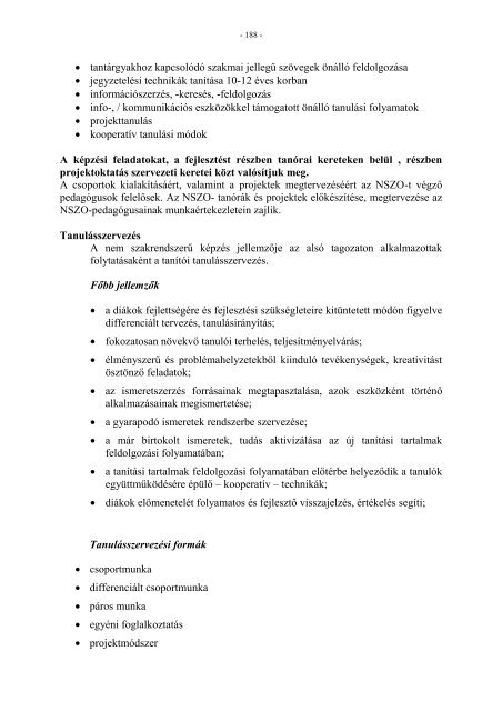 Pedagógiai Program - Upc