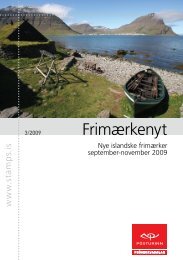 Frimærkenyt - Stamps.is - Íslandspóstur