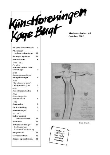 Nr 65 - oktober 2002 - Kunstforeningen Køge Bugt