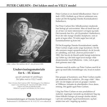 PETER CARLSEN - Sammenslutningen af danske kunstforeninger